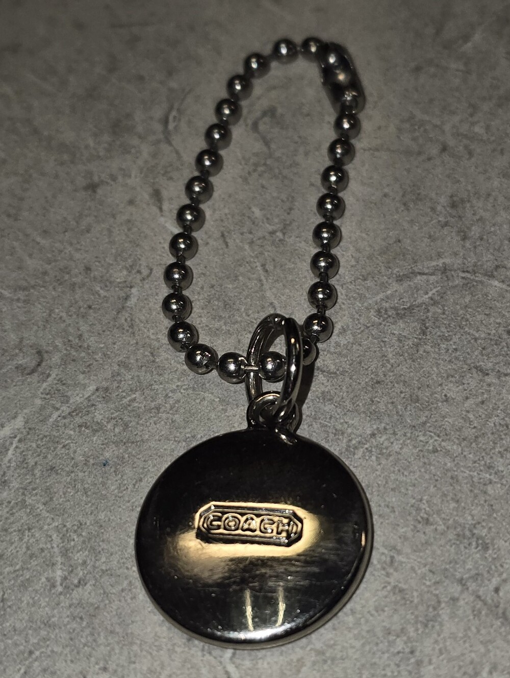 Vintage‎ Coach Silver Purse Charm Pendant Coach 1941 - Picture 6 of 6